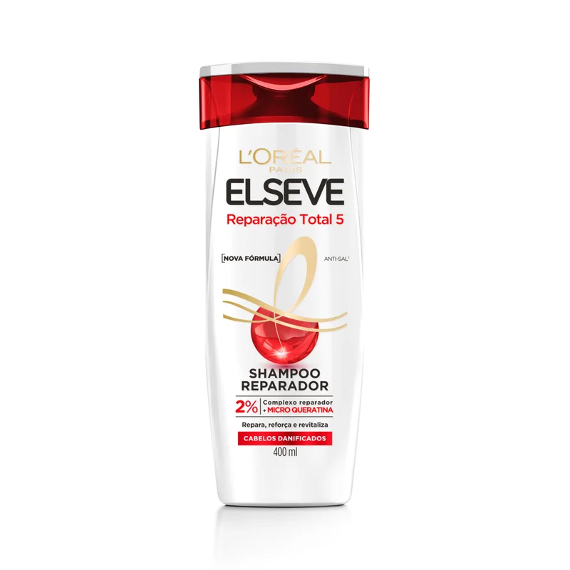 Elseve Reparação Total 5 - Shampoo 400ml