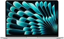 Apple 2025 MacBook Air (de 13 polegadas, Processador M4 da Apple com CPU 10‑core e GPU 10‑core, 24GB Memória unificada, 512 GB) - Prateado