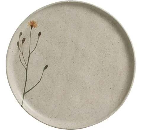 Porto Brasil Conjunto com 6 Pratos Raso Bio Stoneware Campestre 27,5cm