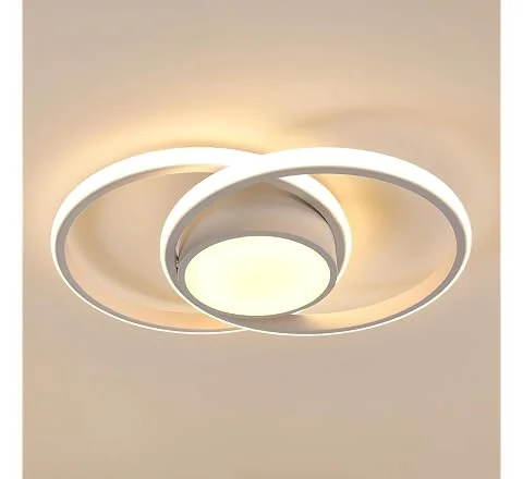 BEMMY Luminária de Teto, Lustre Redondo, Quarto, Cozinha, Sala de Estar, Decoração, Luz de Teto Regulável, Lustre de ilumin…