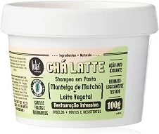 Chá Latte Shampoo em Pasta Matchá 100g , Lola Cosmetics