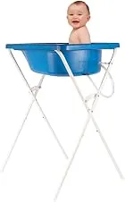 Banheira Tanque com Suporte 34L Styll Baby Azul