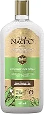 Tío Nacho Condicionador Reconstrutor Antiqueda Natural com Aloe Vera e Geleia Real – Reparação Profunda, Nutrição e Fortalecimento para Cabelos Danificados 415ml
