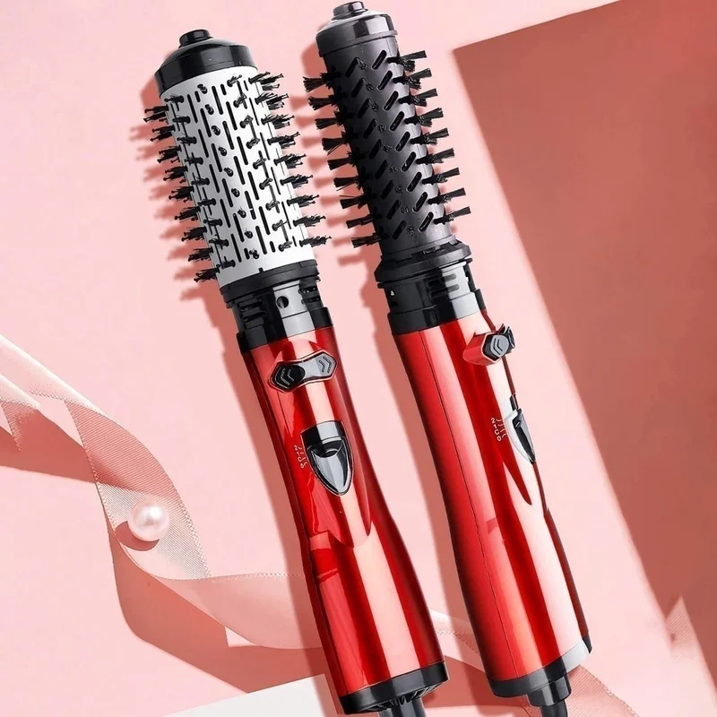 Secador de cabelo 3 em 1 com pente modelador - Seca, alisa, modela e dá volume 110V