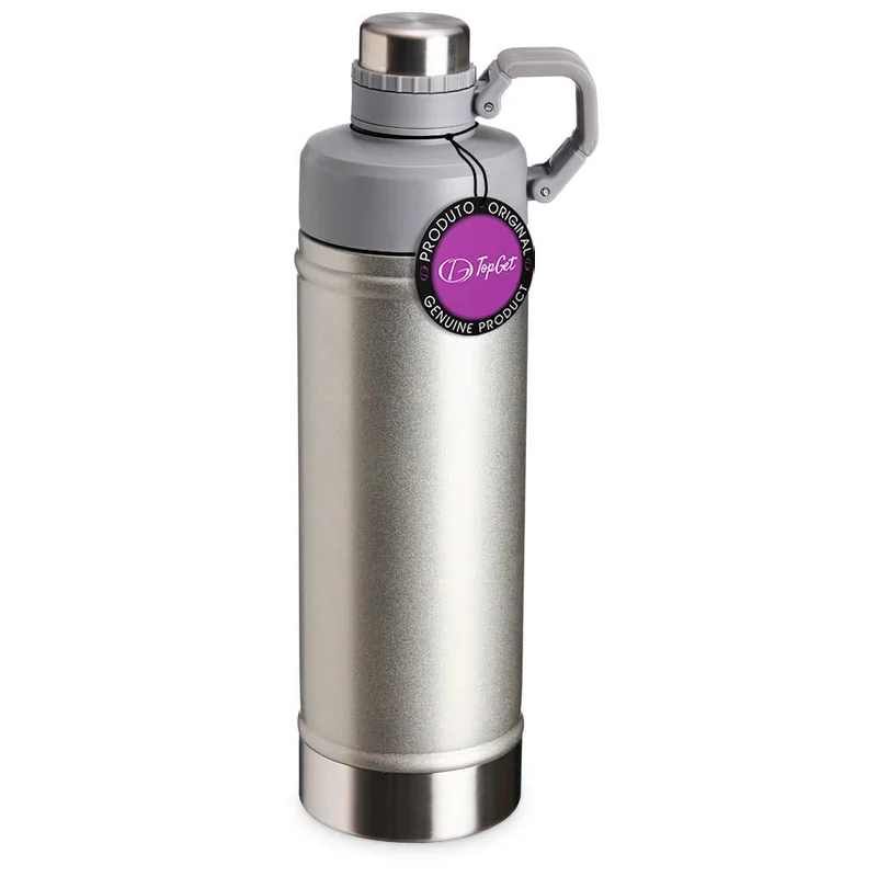 Garrafa Squeeze Térmico em Inox 700 ml Acid TopGet (Prata)