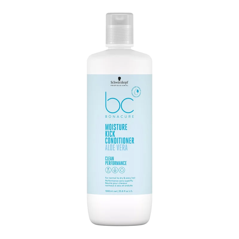 Condicionador hidratante Schwarzkopf Professional BC Bonacure Clean Performance Moisture Kick - 1L