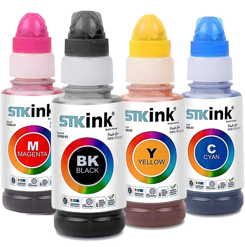 4x Tinta XL Stkink Para Impressora Gi11 G3160 G2160