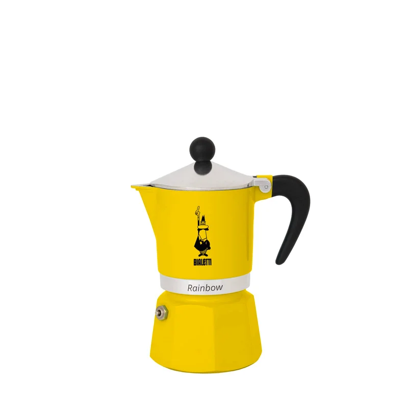 Cafeteira Bialetti Amarela