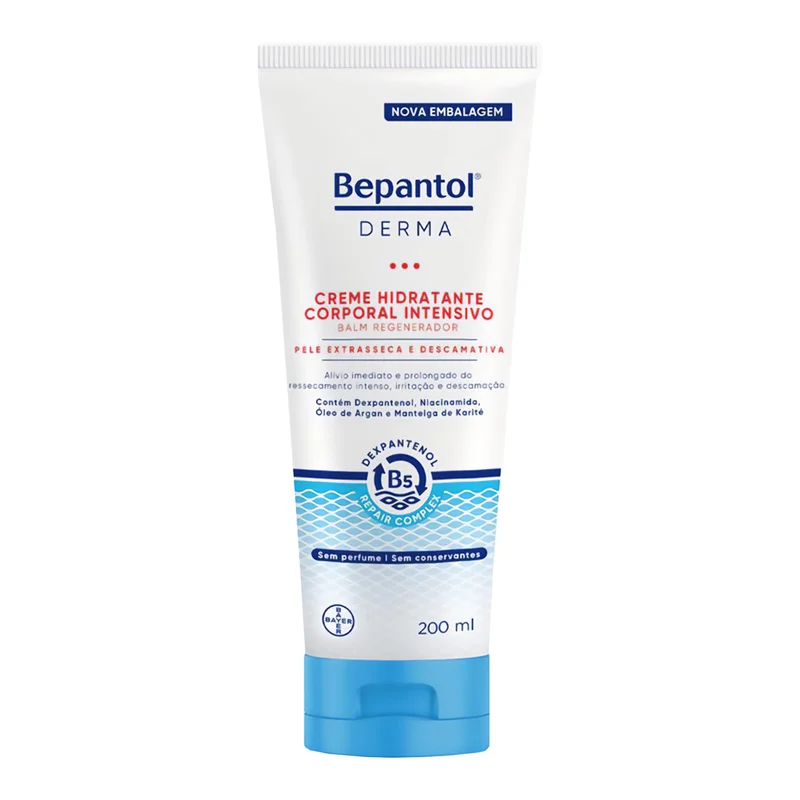 Bepantol Derma Hidratante Corporal Intensivo, Balm Regenerador, 200ml