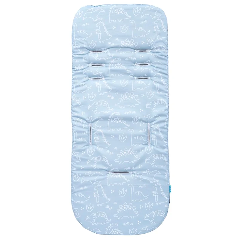 Buba, Almofada Para Carrinho Dino Azul